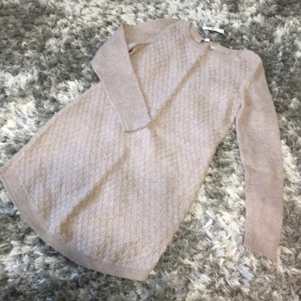 NWT Loft Taupe Sweater Dress